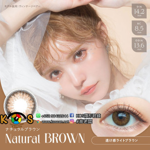 Angelcolor Bambi Series Natural Natural Brown エンジェルカラー バンビシリーズ ナチュラル ナチュラルブラウン(日拋)